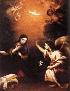 Bartolome Esteban Murillo Angel messenger oil painting reproduction